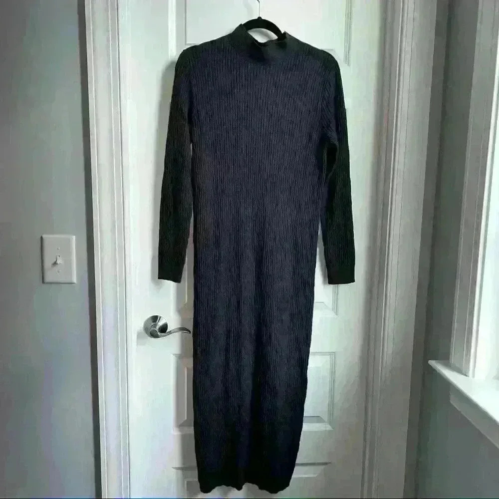 Suzanne Betro Mock-neck Sweater dress size S/M NEW NWT